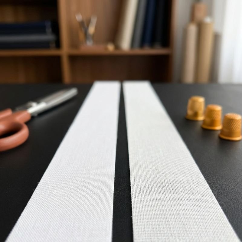 Entretela termoadhesiva en Bandas para pechera de camisas