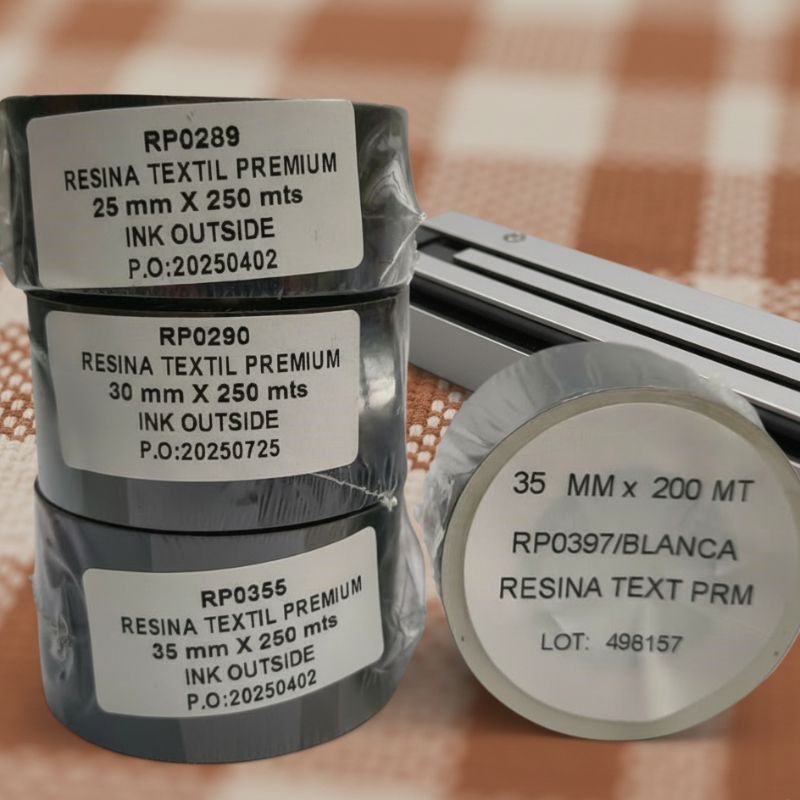 Resinas Textiles para marquillas de Ropa