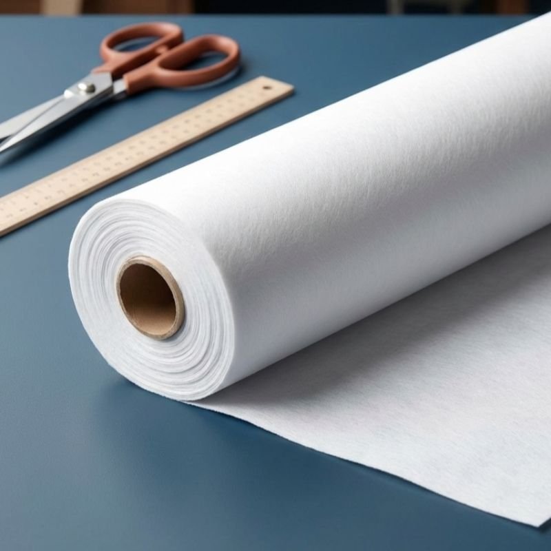 Tela Interlon rígida blanca